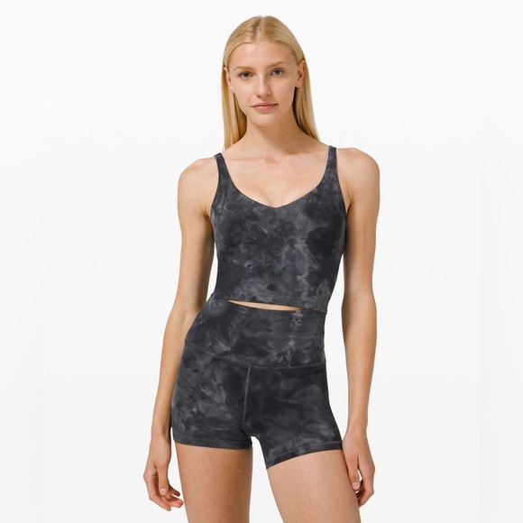 Lululemon Align Tank in Diamond Dye Pitch Grey Graphite Grey Size 8 - Picture 1 of 7
